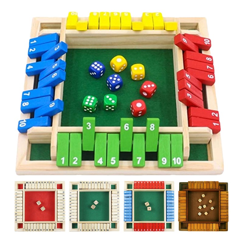 Wooden Board Game For Kids Adults Tabletop Fun
