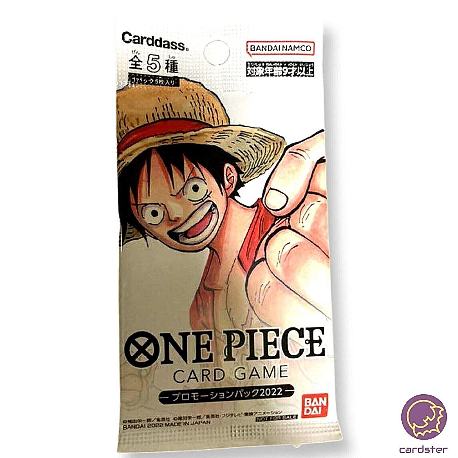 Promotion Pack 2022 Vol. 1 P-001-P-005 One Piece PROMO Card Promotion Pack 2022 Vol. 1 P-001-P-005 One Piece PROMO Card