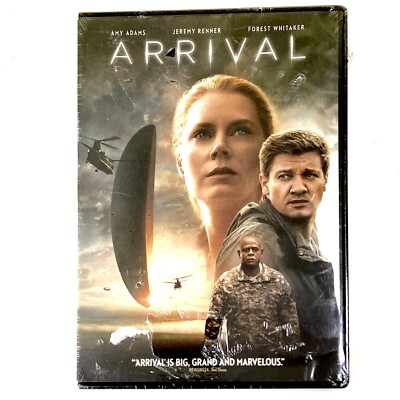 Arrival [New DVD] Amy Adams, Jeremy Renner, Forest Whitaker, Free Shipping