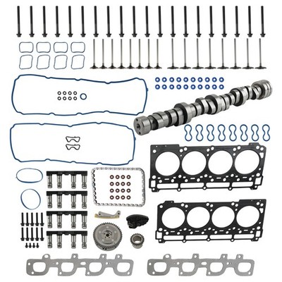 Camshaft & Lifters & Timing Kit w/ Valves For Jeep Grand Cherokee 6.4L 2012-17
