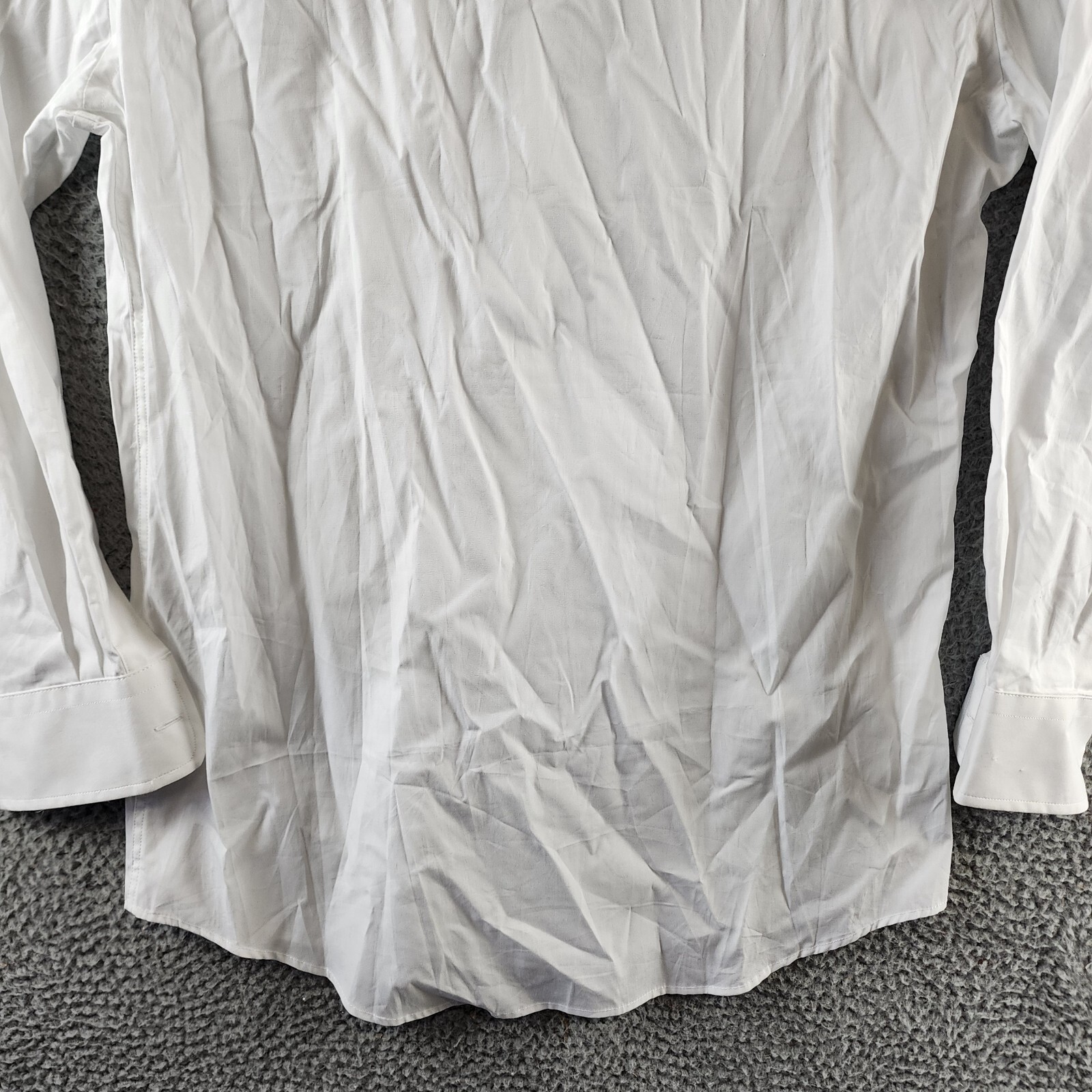 The Men's Store at Bloomingdale's Regular Fit Dress Shirt Men's 32/33 White 15.5 - Picture 12 of 13