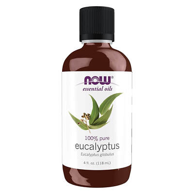 NOW Eucalyptus Globulus Oil 4 fl oz Aromatherapy