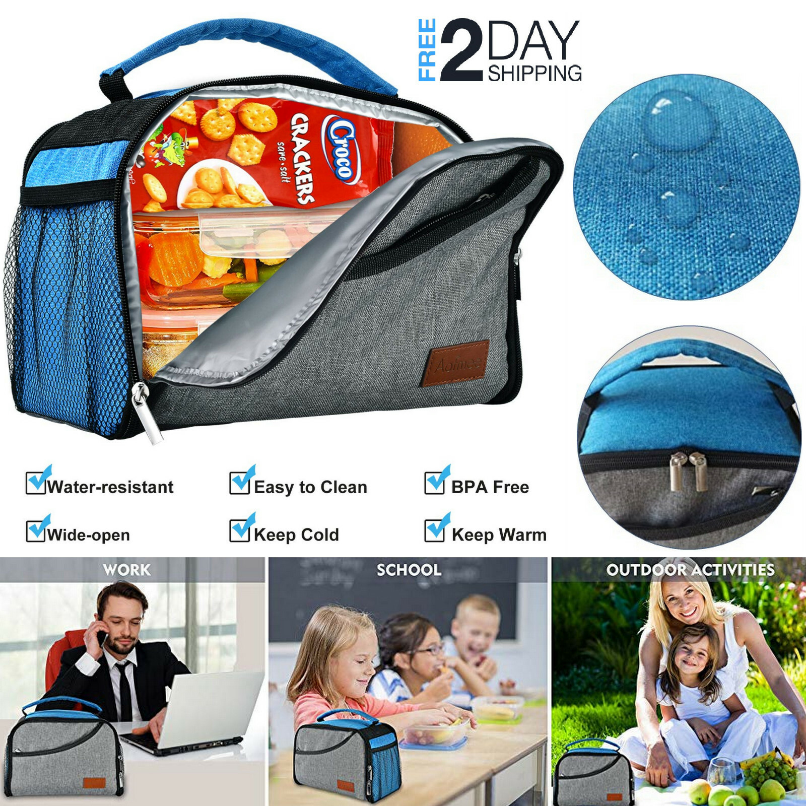 thermal lunch box bag