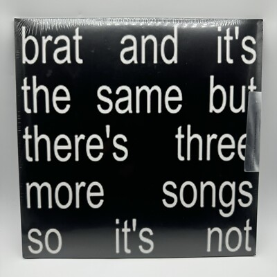CHARLI XCX Brat And It s The Same But There s Three More Songs Blood Rec IN HAND