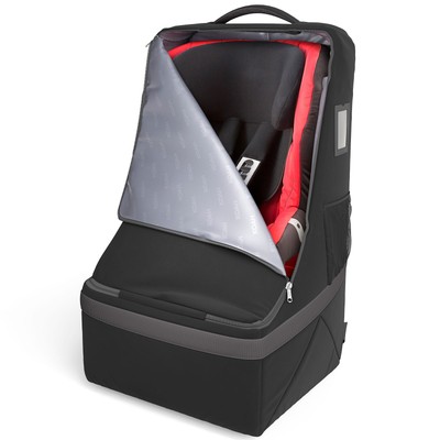 Car seat Backpack for air travel Car seat travel bag Black