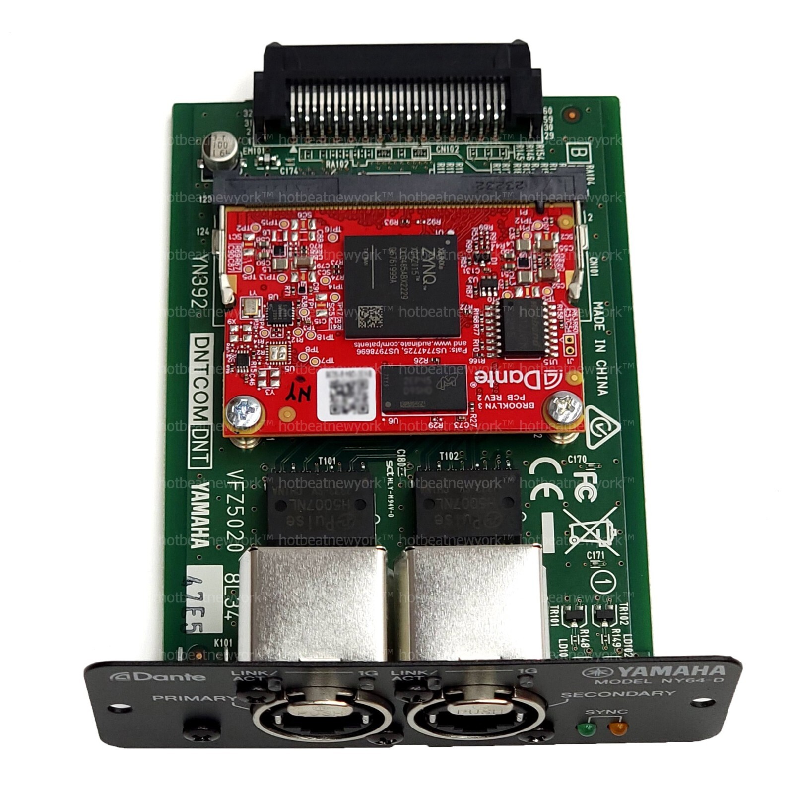 Yamaha NY64-D Dante I/O Expansion Card for TF Series Mixer