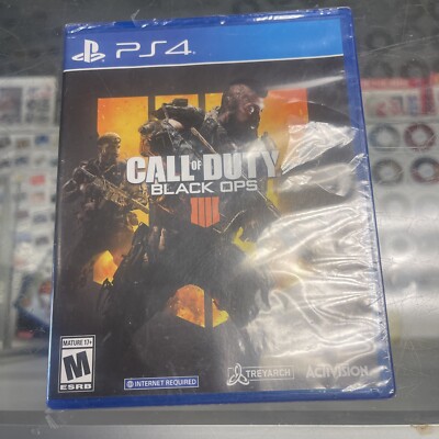Call of Duty Black Ops IIII 4 PS4 Game Brand New Factory Sealed - Free Ship!