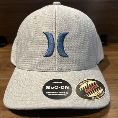 Hurley Gray Pismo Large Hat H2O DRI MSRP $30