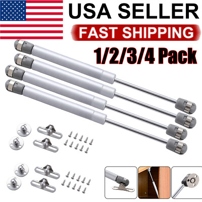1-4PACK Cabinet Door Lift Up Hydraulic Gas Spring Lid Flap Stay Hinge Strut 100N