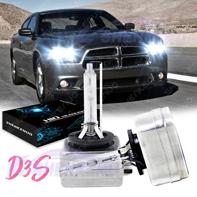 For 2011-2020 Dodge Charger - Pair D3S Xenon HID Headlight Bulbs Kit*2 70W 6000K