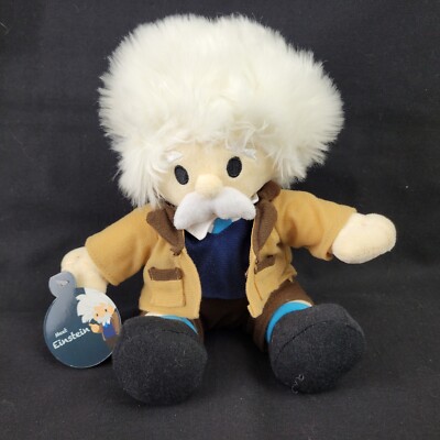 Salesforce Albert Einstein 8'' Plush - Blazer / Blue Tie under Brown Jacket