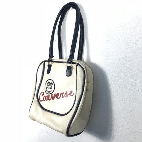 Vintage Converse AllStar original Handbag Ivory Spell Out bag