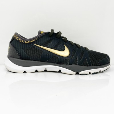 

Nike Womens Flex Supreme TR3 683138-201 Черные кроссовки для бега, размер 7, Черный, Flex Supreme TR3