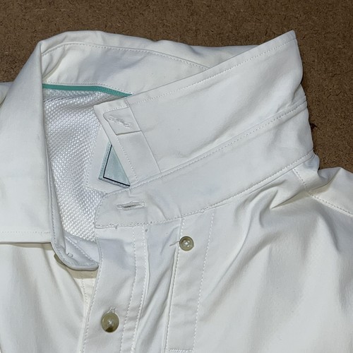 Poncho Fishing Shirt 2XL Long Sleeve Button Iceman Magnet Pocket Performance