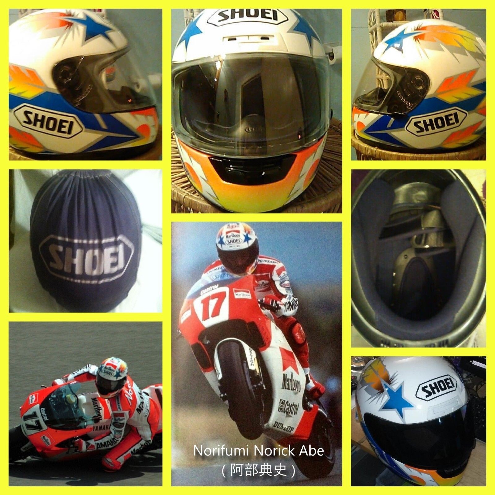 阿部典史 ノリック 直筆サイン バレンティーノ ロッシ タオル BIGタオル 15 / motoGPチーム|ステッカー/ワッペンバレンティーノ・ロッシ  ヘリテージ ラージ ステッカーセット F1オフィシャルグッズストア EURO SPORTS公式通販 ノリック　阿部典史　直筆サインTシャツ　Lサイズ