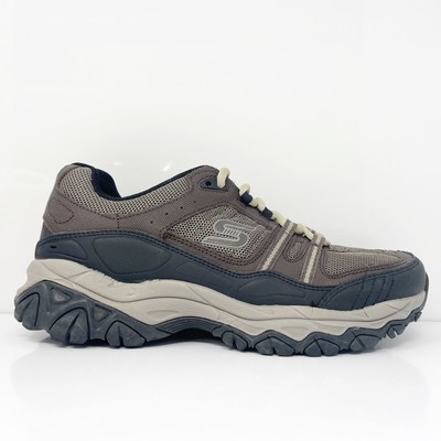 

Skechers Mens After Burn 50124EWW Коричневые кроссовки для походов, размер 8, Коричневый, After Burn