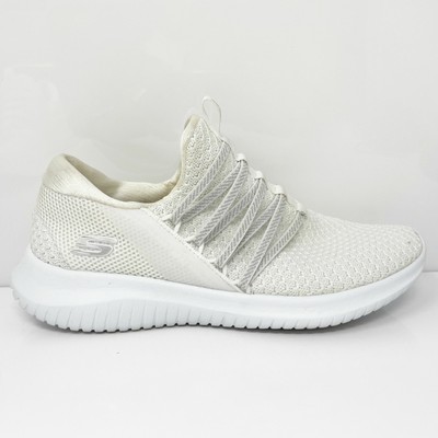 

Skechers Womens Ultra Flex Bright Future 12849TX Белые кроссовки Кроссовки 7.5, Белый, Ultra Flex Bright Future