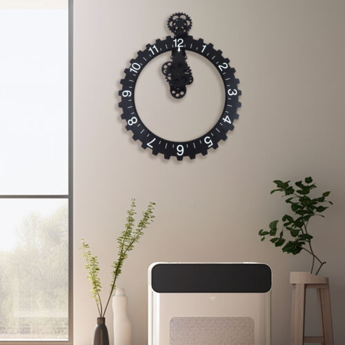Wall Clock Rotary Clock Art Decor Wall Clock