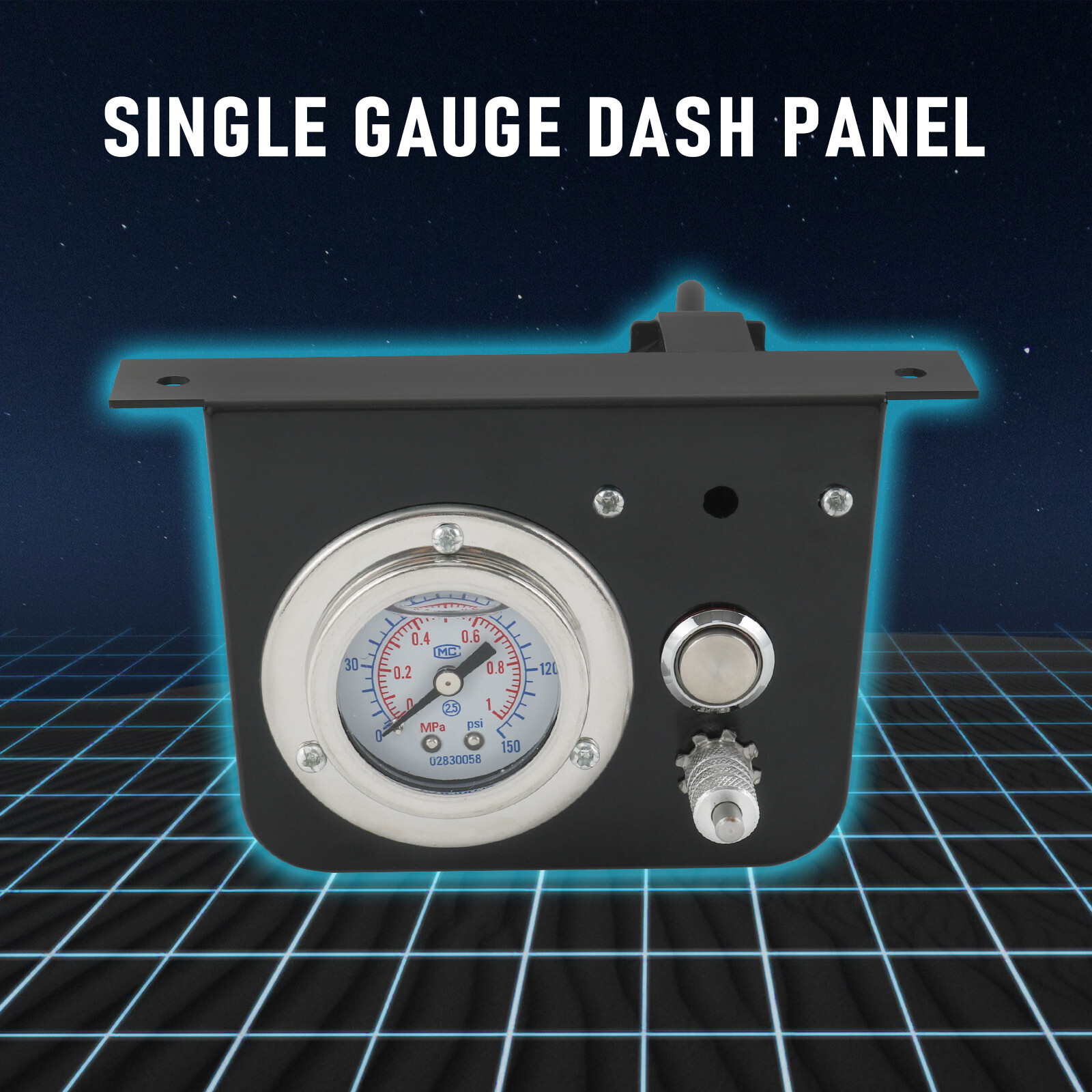 Air Suspension Compressor Air Lift 25804 Bag Control Kit Guage Switch Amps Kit