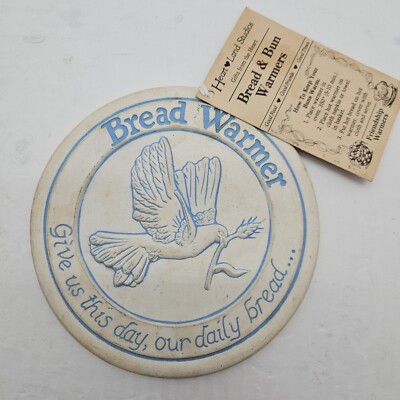 Heart Land Studios Bread and Bun Warmer- Give Us This Day, Our Daily Bread...