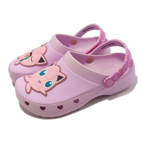 

Розовые детские дошкольные сандалии без шнуровки Skechers Heart Charmer Jigglypuff 319500-LPNK, Розовый, Heart Charmer