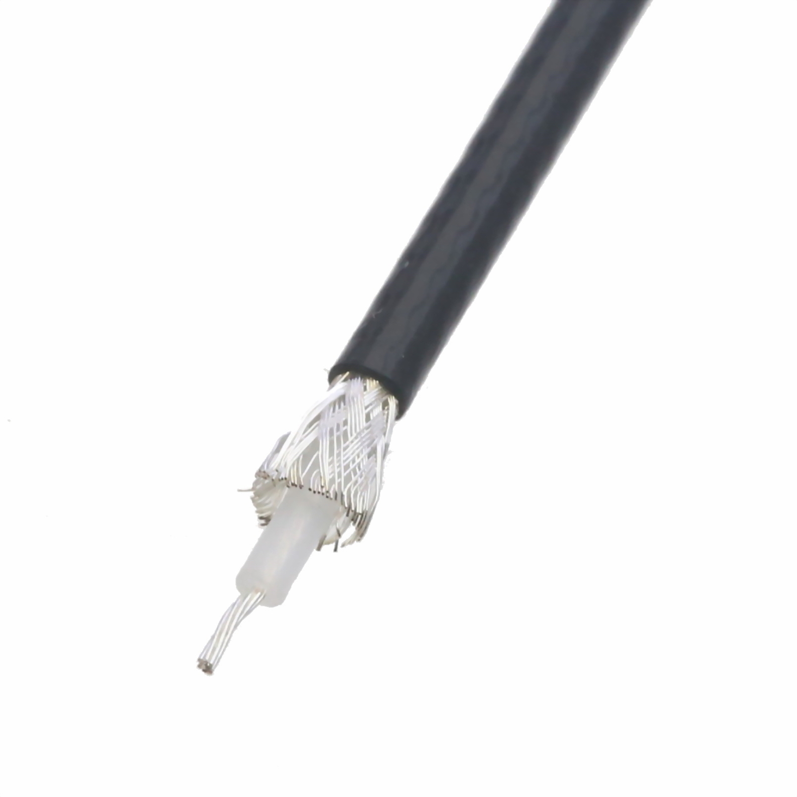 RF coaxial Cable BNC male to MMCX plug right angle RG174 6"~10FT radio antenna