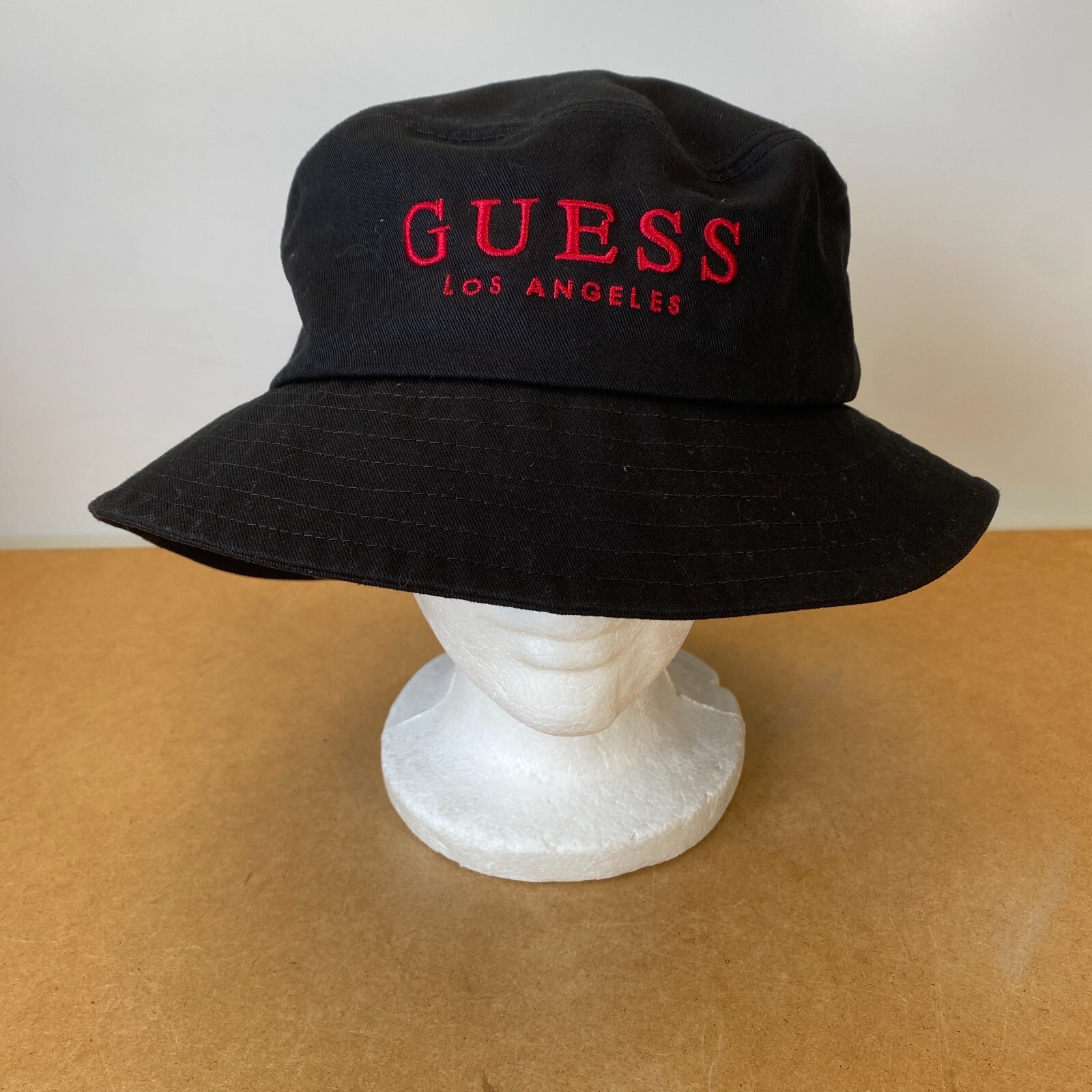 帽子 90's aigle check bucket hat archive 90's Bucket Hat, Two Tone, Monochrome Check, Black and White