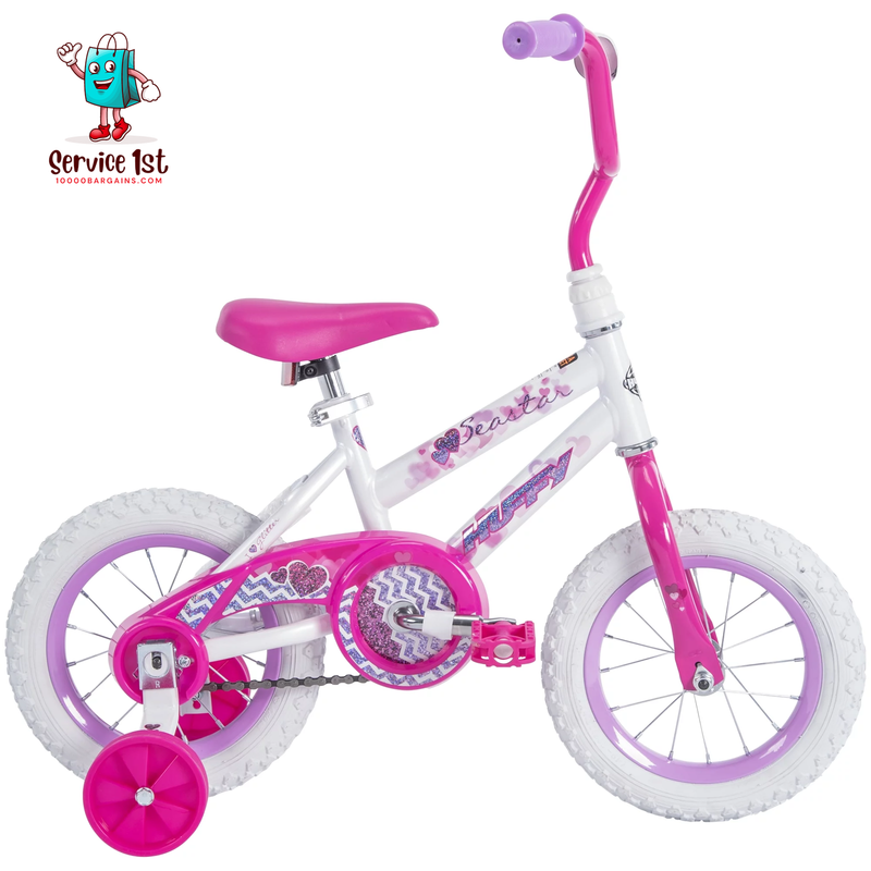 12 In. Sea Star Kids Bike for Girls Ages 3 and up Years, Chi
