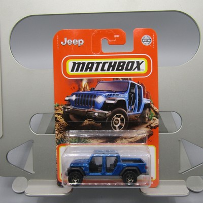 Matchbox 2021 36/100 '20 Jeep Gladiator Metalflake Blue