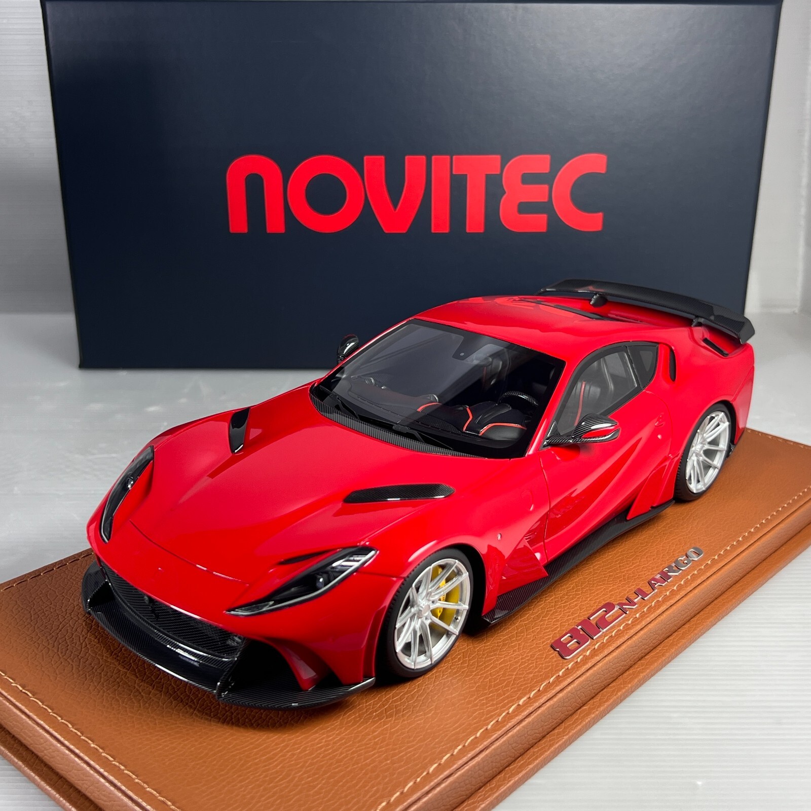 1/18 Peako Novitec Ferrari 812 N-Largo Red Scuderia Limited 1/18 Peako Novitec Ferrari 812 N-Largo Red Scuderia Limited