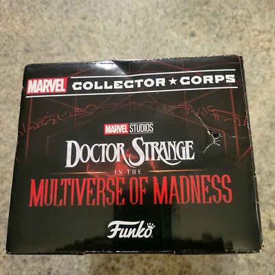 Funko Pop Marvel Collector Corps Doctor Dr Strange Multiverse of Madness Box Lg
