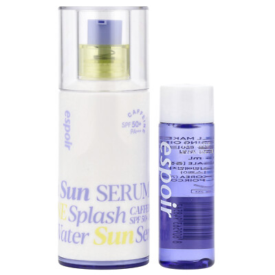 Солнцезащитная сыворотка Water Splash, SPF 50+ PA+++ и очищающее масло для всей косметики, набор из 2 предметов