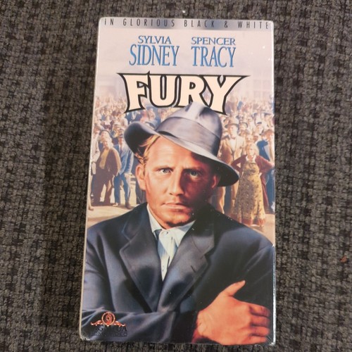 VHS - Fury. Fritz Lang. Spencer Tracy. New. Sealed