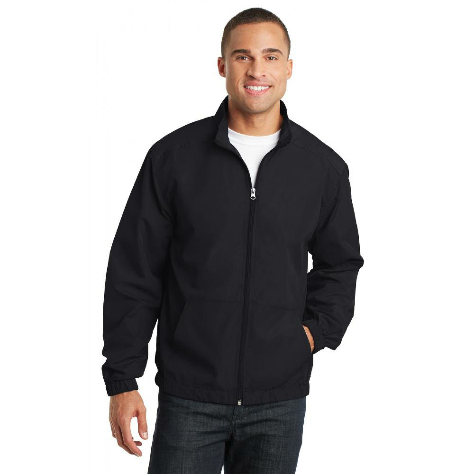 Port Authority Lightweight Essential Windbreaker Jacket. J305