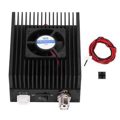 RF Amplifier Digital UHF RF Amplifier RF Amp 80W Power Amp 400-470MHz With LED