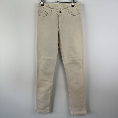 Ksubi Womens Chitch Jeans Size 28'' Beige Low Rise Cotton Blend Denim
