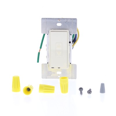 Leviton Almond Mural Decora Light Dimmer Switch Multi-Way 1000W Preset MRI10-1LA