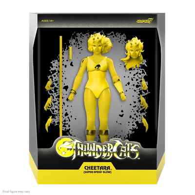 2023 Super7 Ultimates Thundercats- CHEETARA (Super Speed Glow in Dark) Exclusive