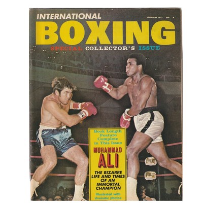 International Boxing Magazine - Muhammad Ali Feb 1971