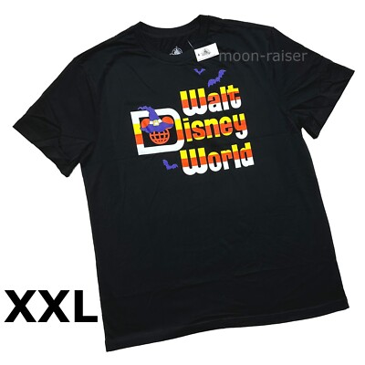 Disney Parks Walt Disney World Halloween Candy Corn Black T-Shirt Adult XXL
