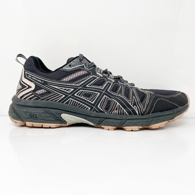 

Asics Womens Gel Venture 7 1012B041 Черные кроссовки для бега Размер 8,5 Широкие, Черный, Gel Venture 7