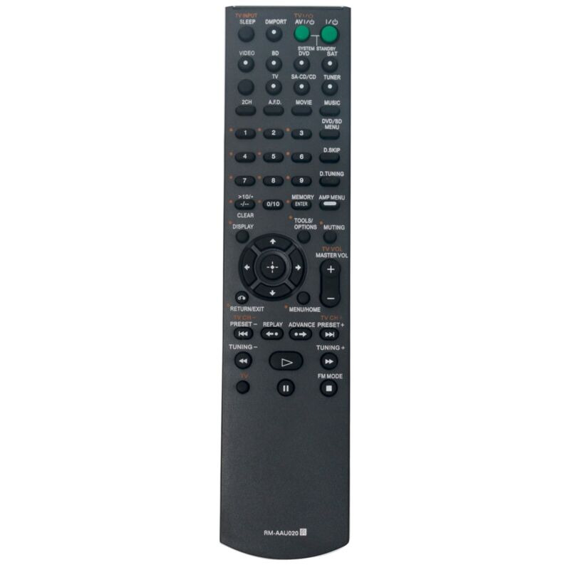 Rm-aau020 Replace Remote Control Fit For Sony Av Receiver Str-dh500 Str-dg520