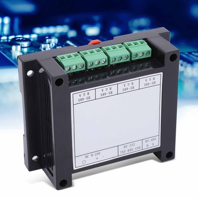 Repeater Photoelectric Isolation 4 Channel RS485 Hub Sharer Splitter Spare