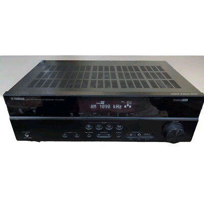 Yamaha RX-V375 -5.1 Ch HDMI Home Theater Surround Sound Receiver + Remote Bundle