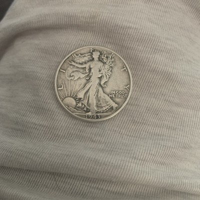 Real 90% Silver Liberty Shim Shell Coin . ( Non Expanded ) Not An Expanded Shell