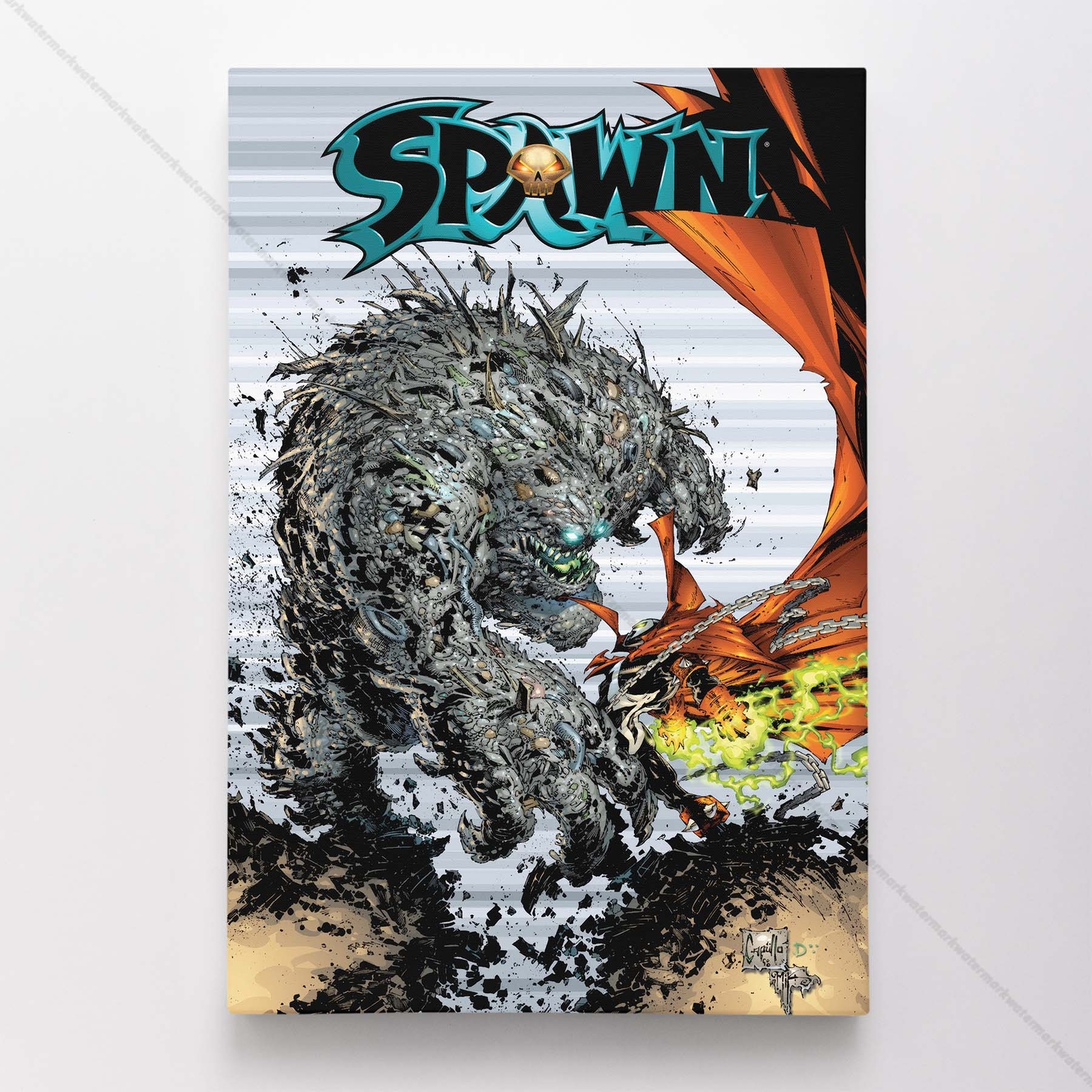 Spawn 73 Poster Canvas Comic Book Cover Art Print #A