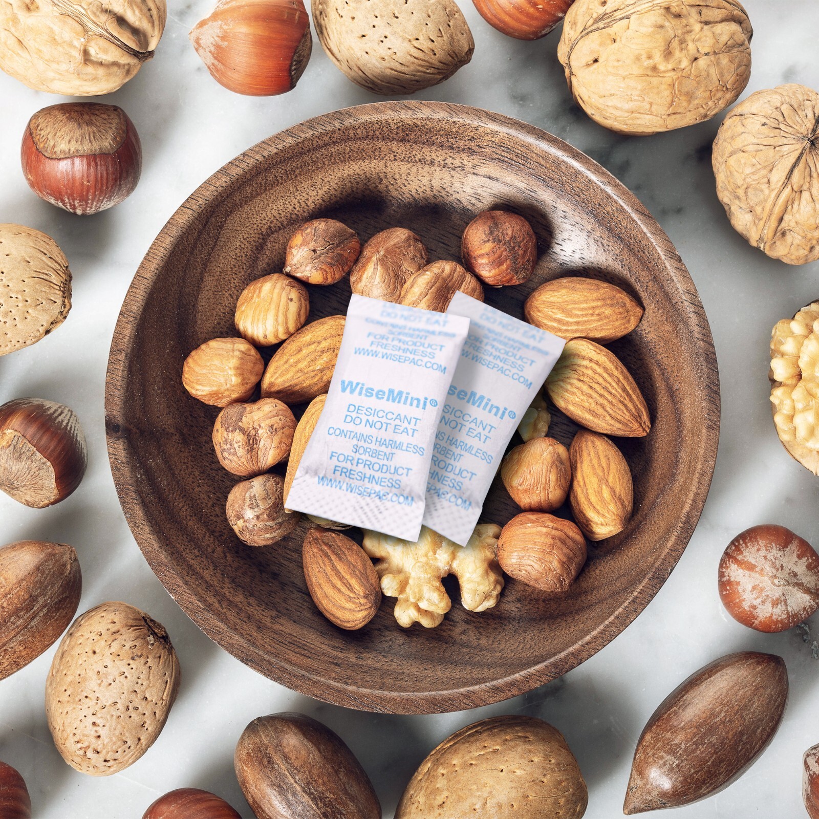 1 Gram 100 Silica Gel Packets, Tyvek Food Grade Dessicant Packs