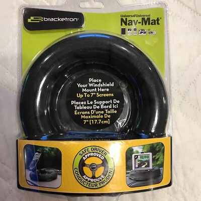 Bracketron Phone GPS Dash Mount NAV-MAT 3 III Up To 7'' Screen