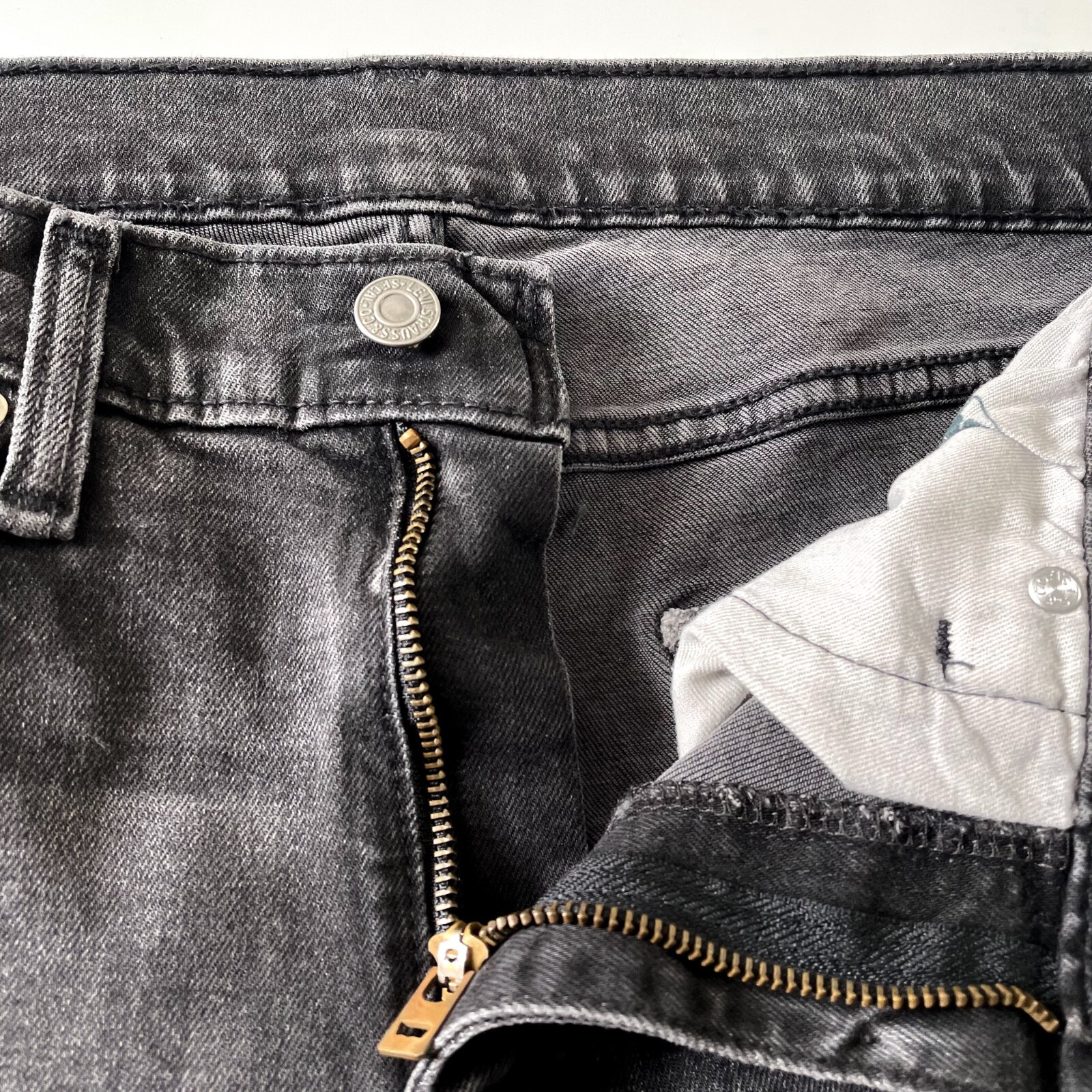 Levi's 502 Jeans Men's Regular Taper My Desire Black 29507 Levi's 502 Jeans Men's Regular Taper My Desire Black 29507