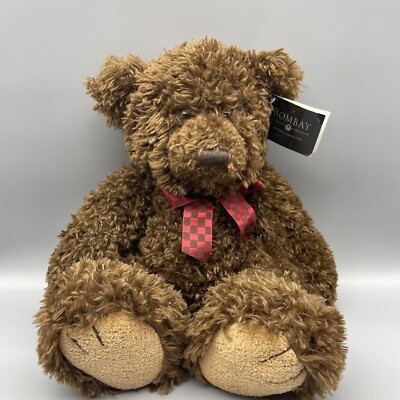 Russ Berrie Plush Chocolate Porter The Teddy Bear Made For Bombay Stuffed Animal
